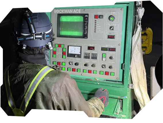 測量機器の写真