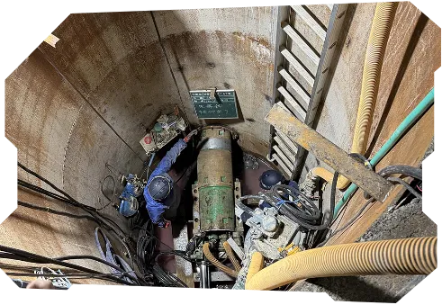 施工現場の写真